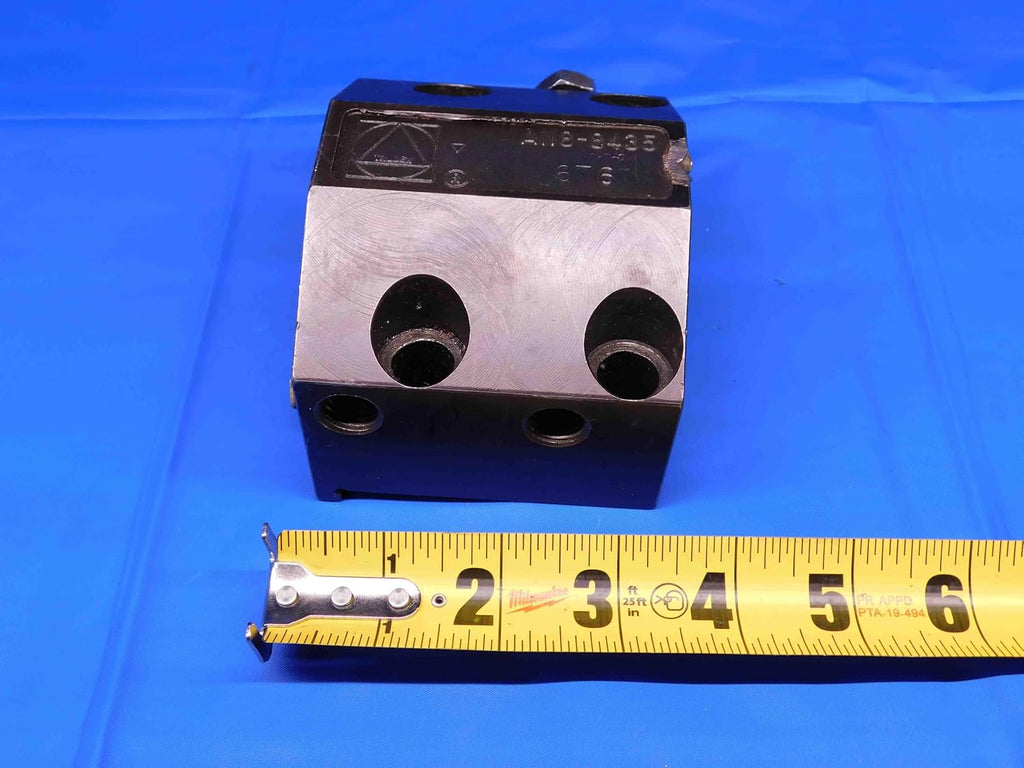 M & J Tooling LLC TRUDEX 1 1/2 ID Boring BAR Lathe Turret Tool Holder Block 45mmX80mm Bolt Pattern - BR5349BA4