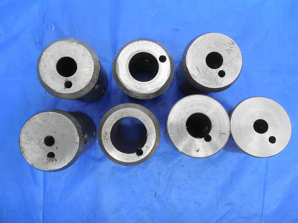 7 PC Set of 1 1/2' O.D. X Set of I.D. CNC Lathe Boring BAR BUSHINGS M8 X 1.25 - JH1394MENPCA