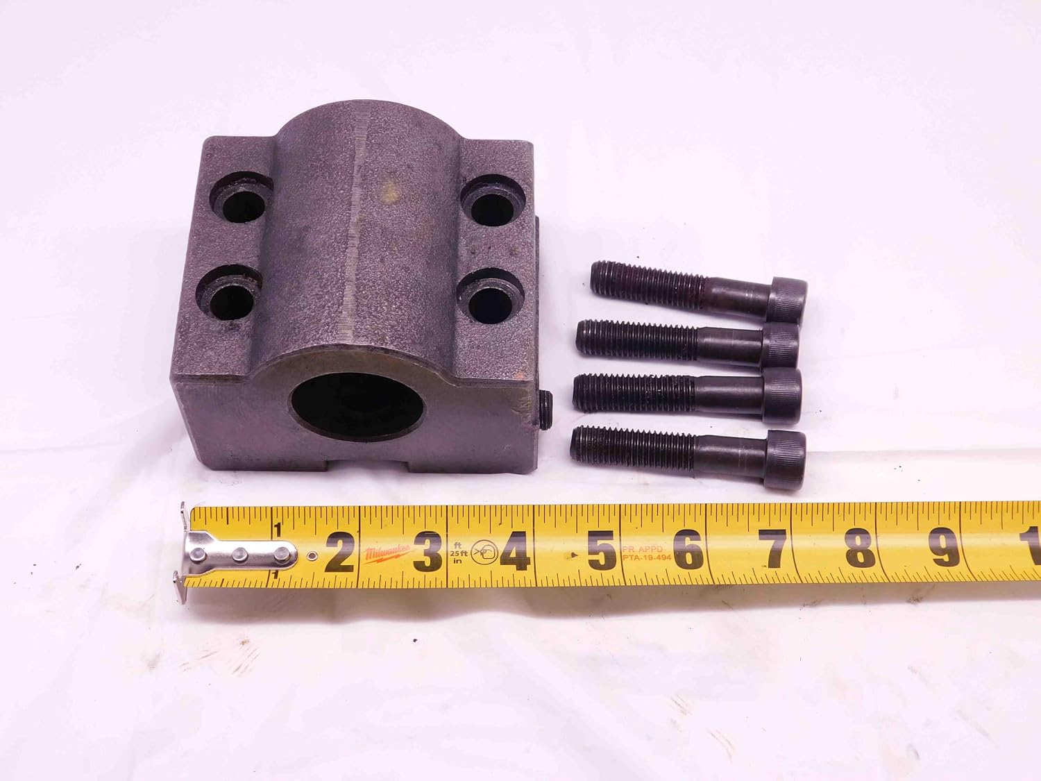 1 1/2 ID Boring BAR Lathe Turret Tool Holder Block 35mm X 75mm Bolt Hole Pattern - DM0789BY4