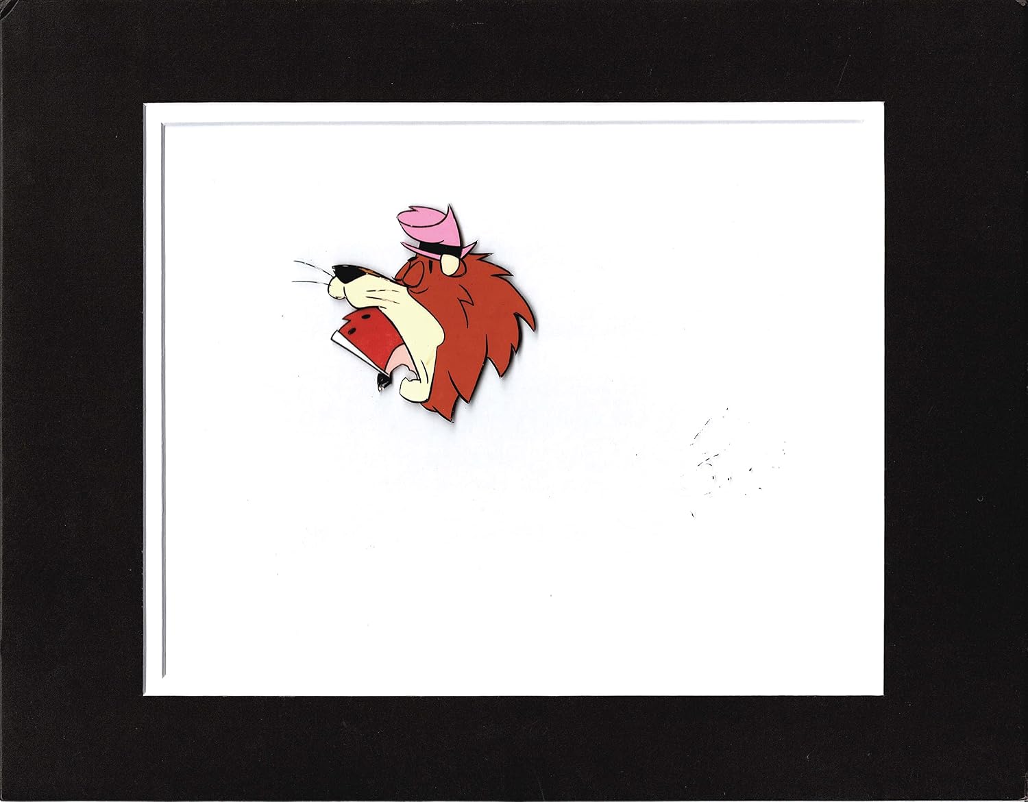 LIPPY the Lion HARDY Har Har Production Animation Cel Setup from Hanna Barbera 1960's a22