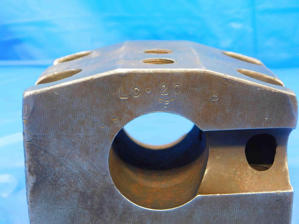 1 1/2 I.D. Bolt ON Lathe Boring BAR Tool Holder Block 45 X 80mm Bolt Pattern 1.5 - CB1418BBT