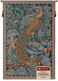 Charlotte Home Furnishings Inc French Boho Tapestry Wall Hanging 29 x 19 in, Peacock Aesthetic Woven Wall Art decor for Living Room Home Decor, European Cotton Jacquard Woven