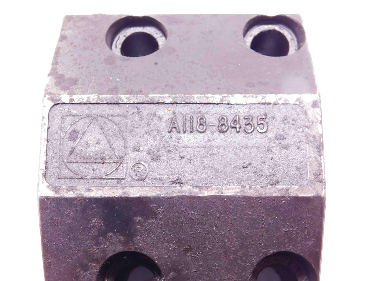 TRUDEX1 1/2 ID Boring BAR Turret Tool Holder Block 45mm X 80mm Bolt Hole Pattern - DM0801BY4