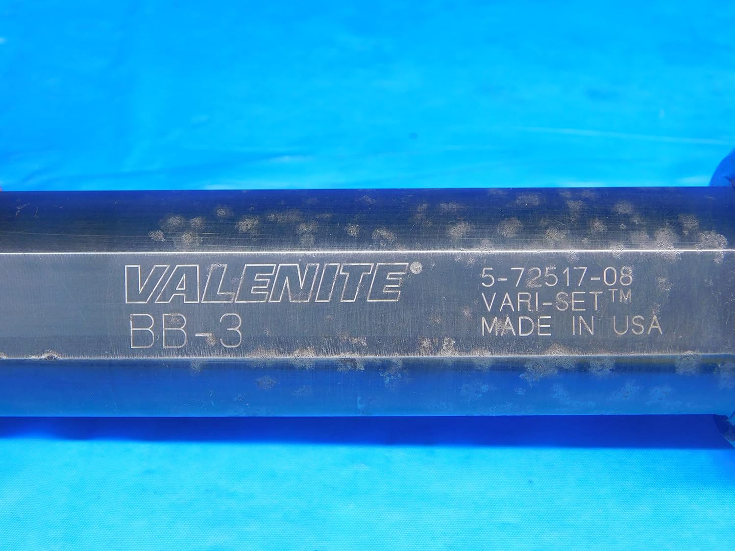 VALENITE BB-3 Adjustable Boring BAR 1 1/2 Shank 1.5 RBN-300 VARI-Set Head - AR7094AM2