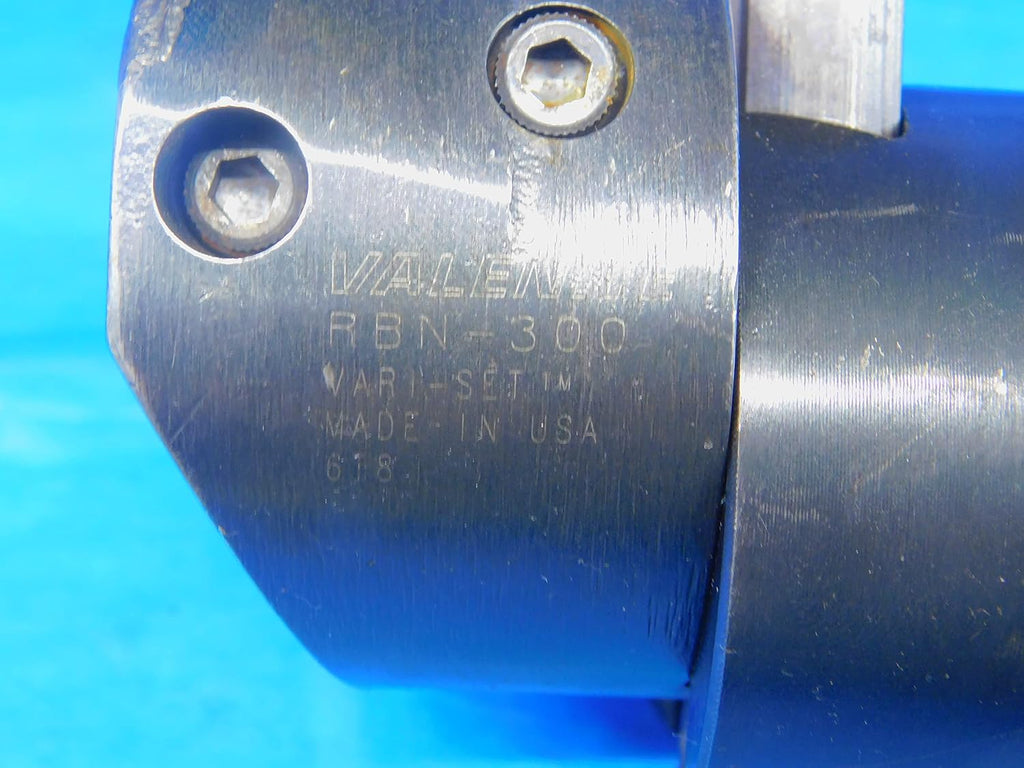 VALENITE BB-3 Adjustable Boring BAR 1 1/2 Shank 1.5 RBN-300 VARI-Set Head - AR7103AM2