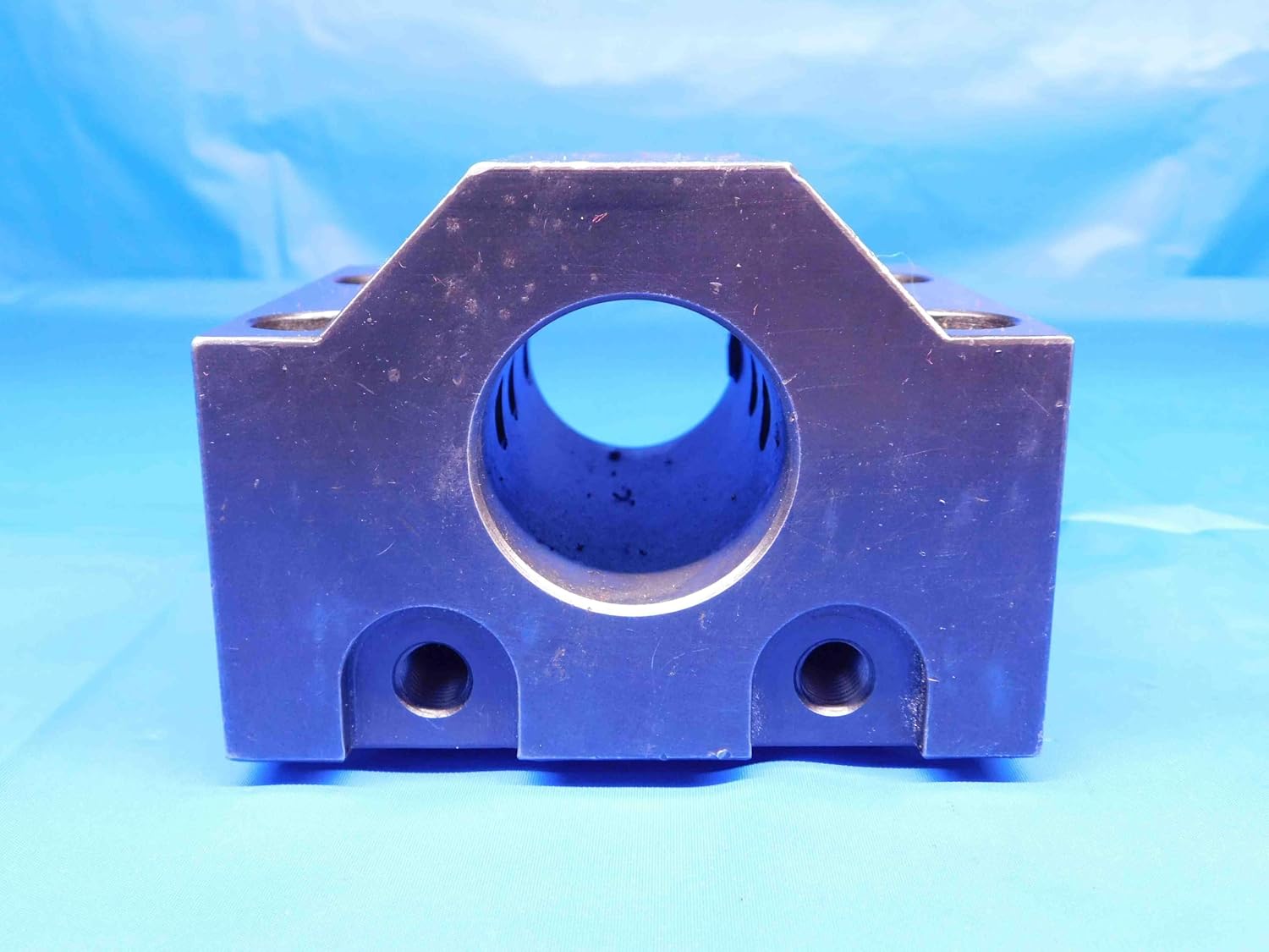 CNC 1 1/2 ID Boring BAR Lathe Turret Tool Holder Block 50mm X 80mm Bolt Pattern - BR5350BA4