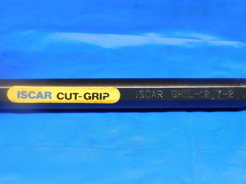 ISCAR 1/2 Shank Dia GHIL-12.7-2 5' OAL Steel INDEXABLE Boring BAR .5 Cut-Grip - BR0509BT2
