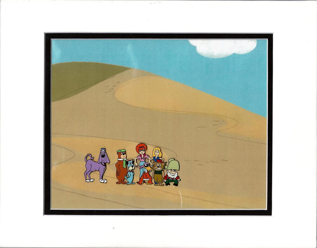 Yogi's Galaxy Goof-ups Production Animation Cel and Drawing from Hanna Barbera 1978 3