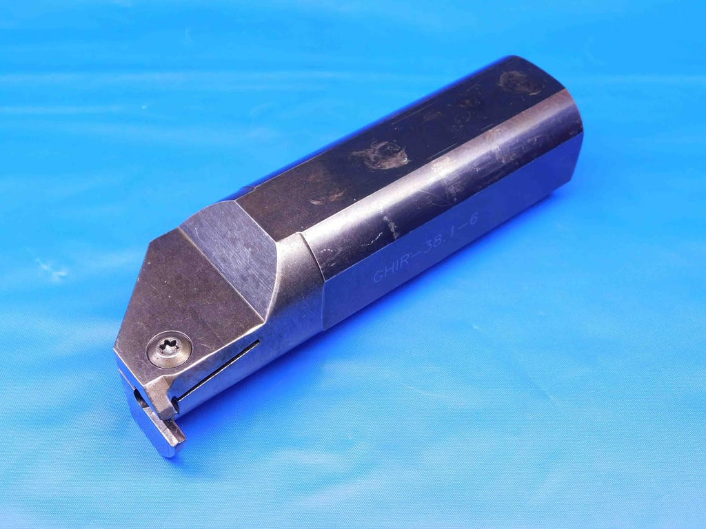 ISCAR 1 1/2 Shank Dia GHIR-38.1-6 5' OAL INDEXABLE Boring BAR 1.5 Grooving CNC - BR8213CE4