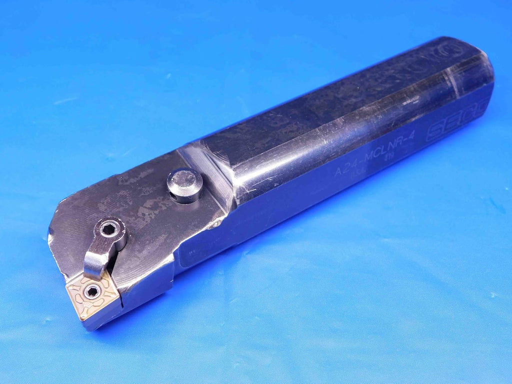SECO 1 1/2 Shank Dia A24-MCLNR-4 7 1/8 OAL COOLANT Thru INDEXABLE Boring BAR 1.5 - BR7715CE4