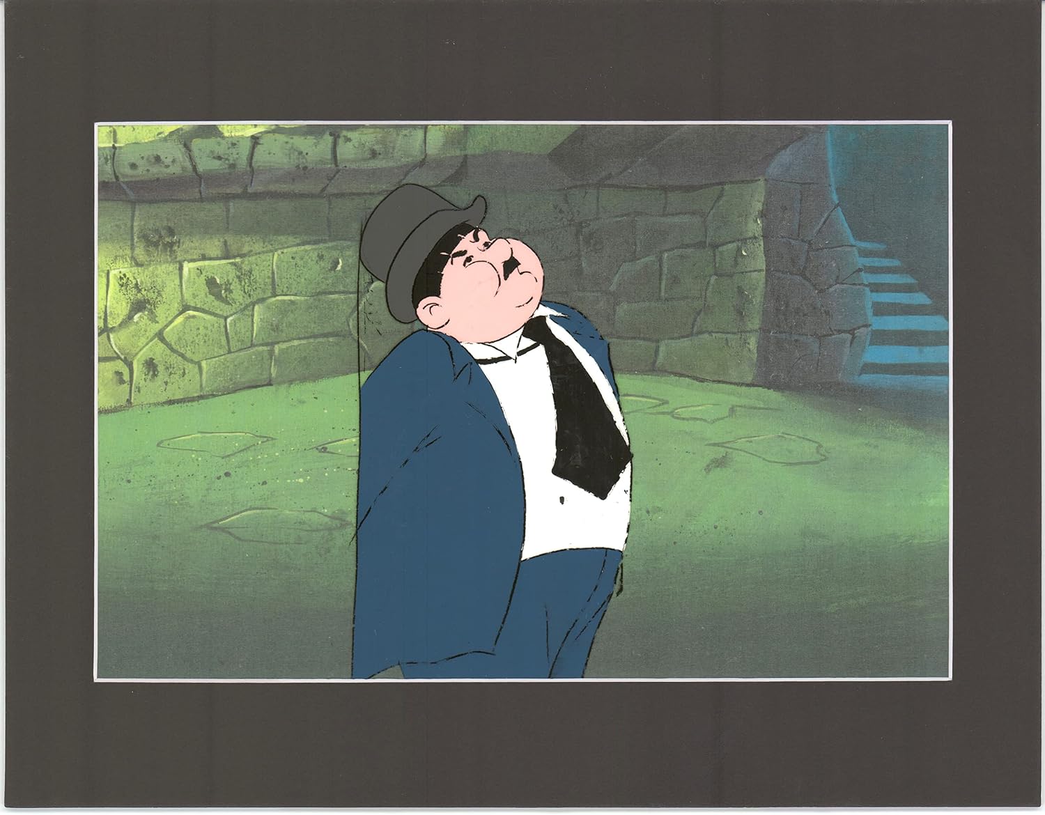 SCOOBY DOO 1972 Oliver Hardy Production Animation Cel from Hanna Barbera 282