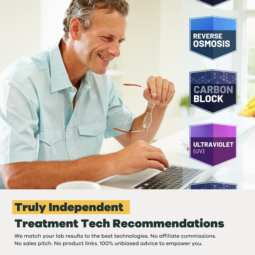 Biofilm Bacteria in Water Test Kit | Well or City | Full Report | EPA Certified Drinking Water Labs | #1 Best Home Water Test 2021-24 NYT Wirecutter | 100% Unbiased
