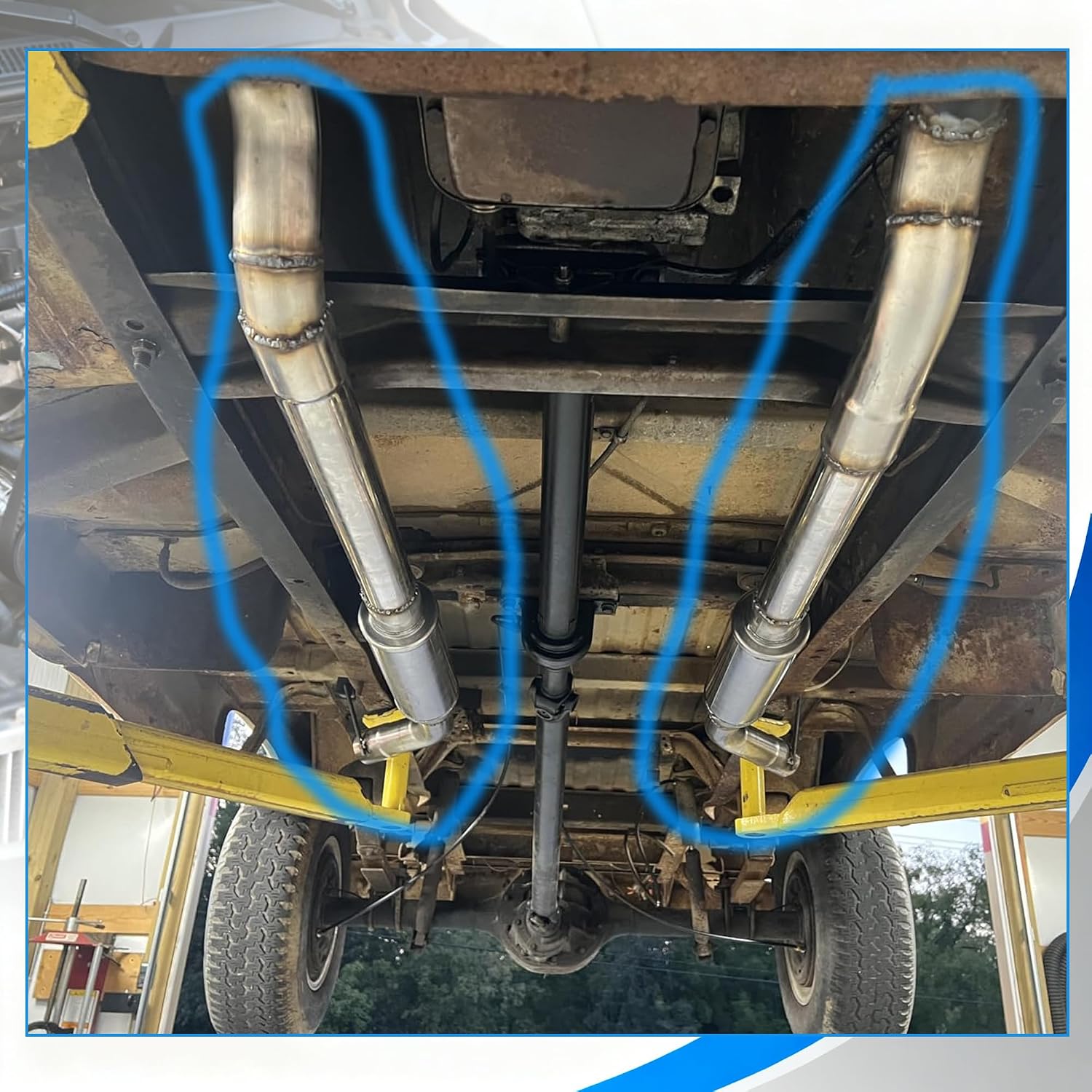 16x Mid Steel 3 Inch Custom Exhaust Pipe Kit 16 Gauge Custom Straight & U Bend & 45 & 90 Degree Mandrel