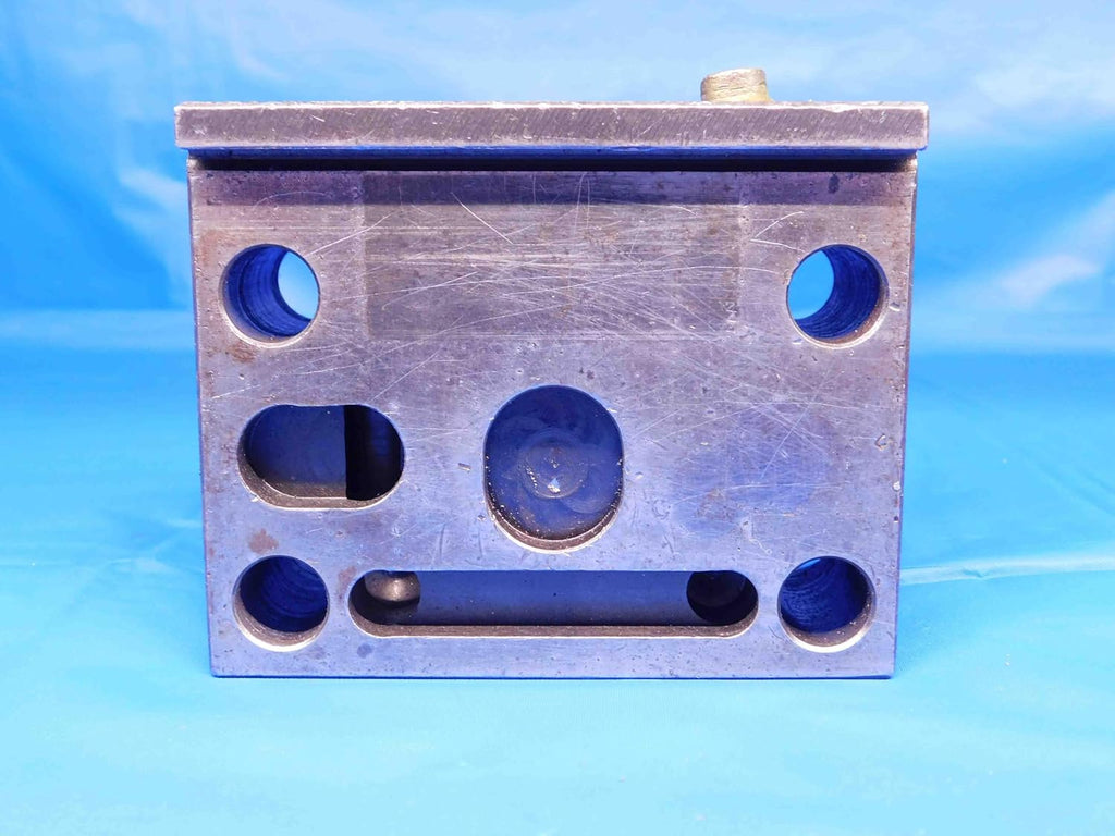 M & J Tooling LLC 1/2 I.D. Boring BAR Lathe Turret Tool Holder Block 45mm X 80mm Bolt Pattern - BR5342BA4