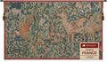 Charlotte Home Furnishings Inc French Boho Tapestry Wall Hanging 29 x 50 in, Pheasant and Doe Aesthetic Woven Wall Art decor for Living Room Home Decor, European Cotton Jacquard Woven