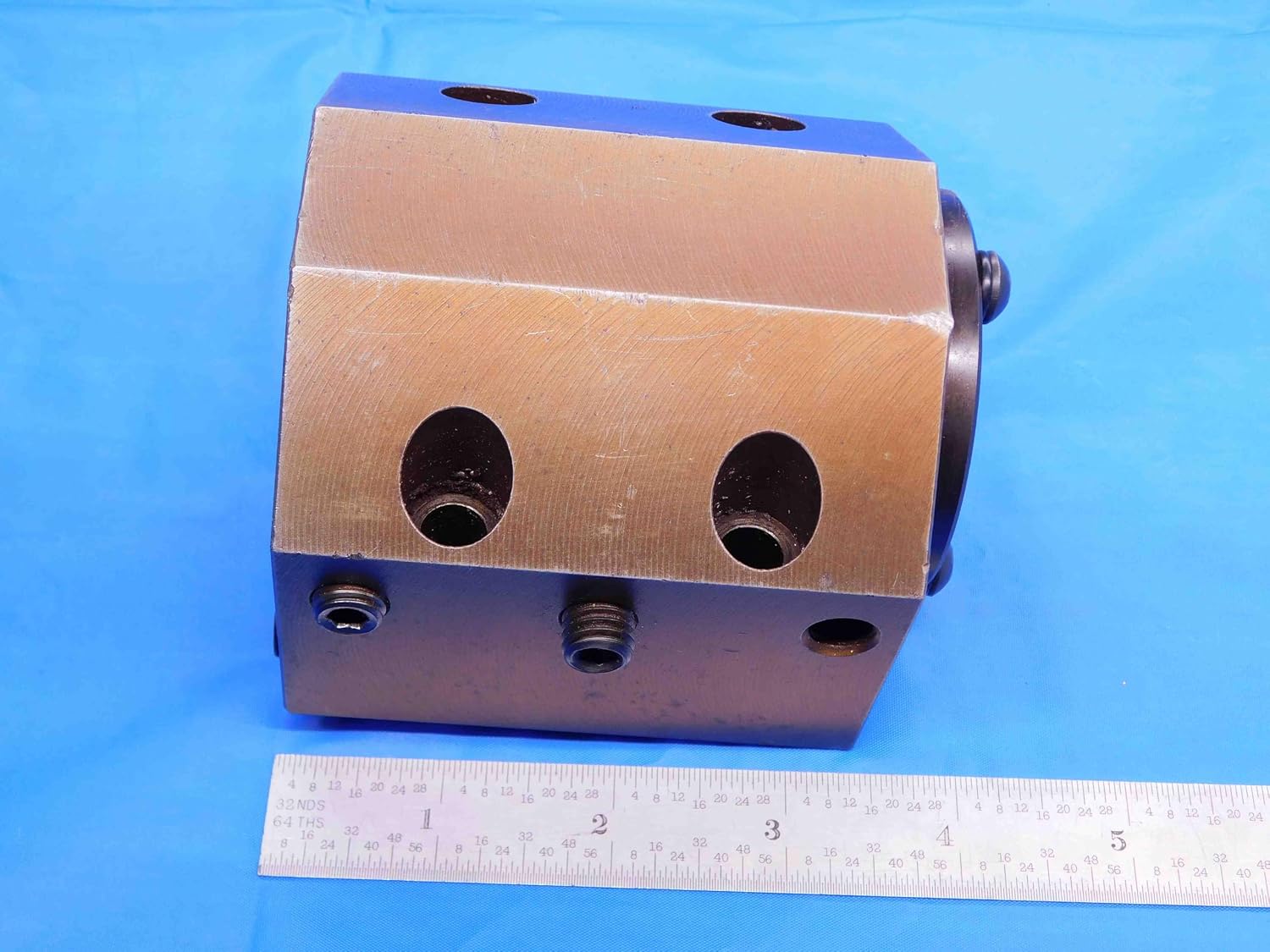 1 1/2 I.D. Boring BAR Bolt ON Tool Block Holder 40 X 67 mm Bolt Hole Pattern - AB0995BP2