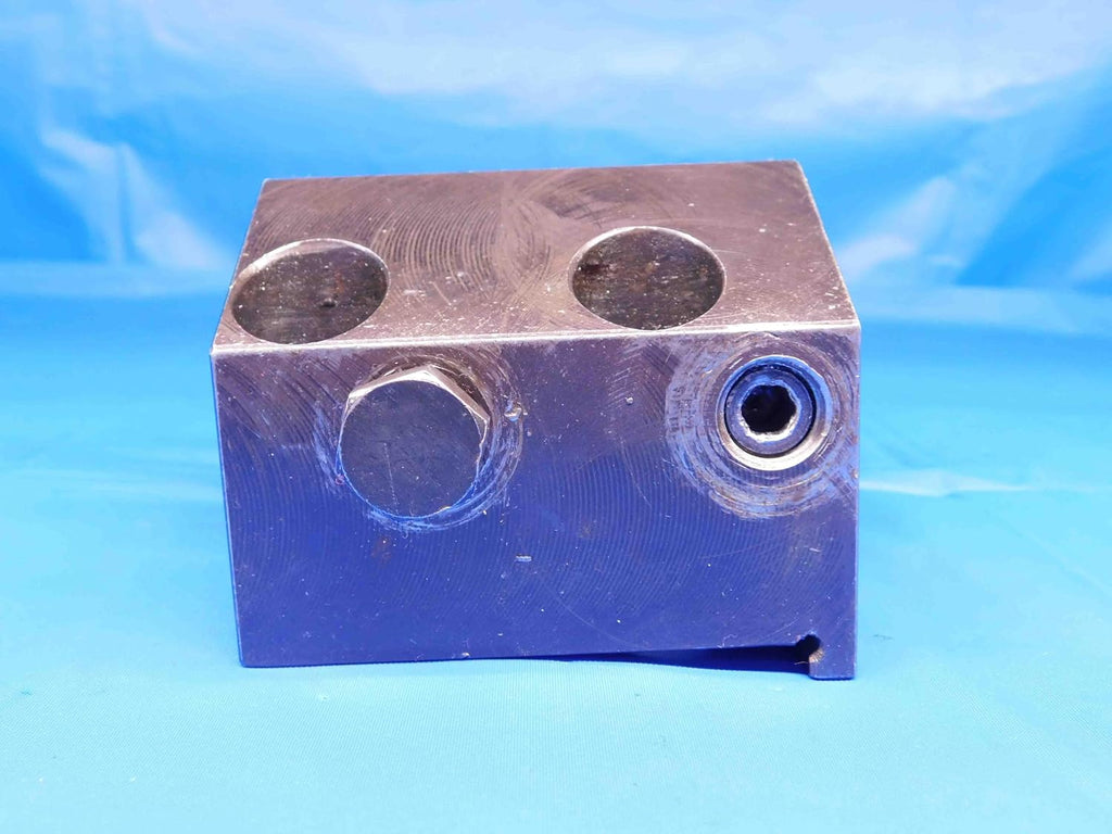 M & J Tooling LLC TRUDEX 1 1/2 ID Boring BAR Lathe Turret Tool Holder Block 45mmX80mm Bolt Pattern - BR5349BA4