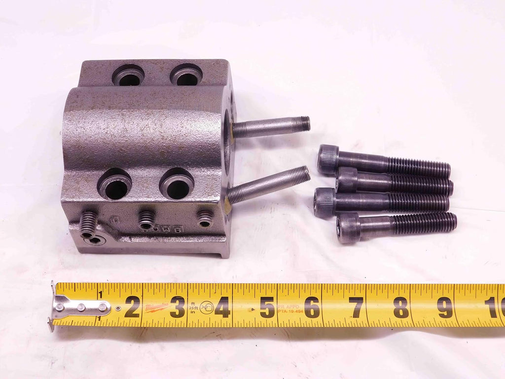 1 1/2 ID Boring BAR Lathe Turret Tool Holder Block 35mm X 75mm Bolt Hole Pattern - DM0809BY4