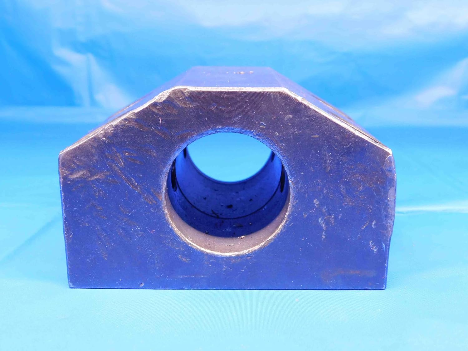 M & J Tooling LLC 1/2 I.D. Boring BAR Lathe Turret Tool Holder Block 45mm X 80mm Bolt Pattern - BR5342BA4