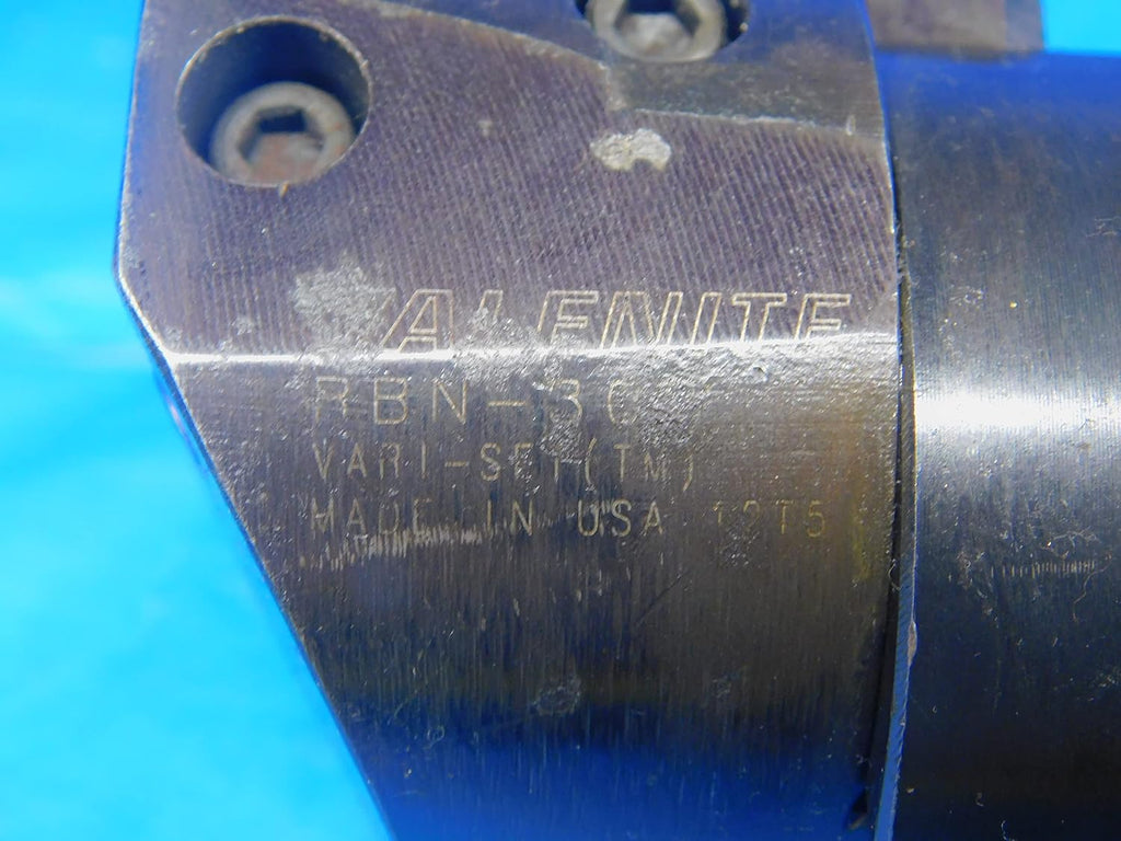VALENITE BB-3 Adjustable Boring BAR 1 1/2 Shank 1.5 RBN-300 VARI-Set Head - AR7101AM2