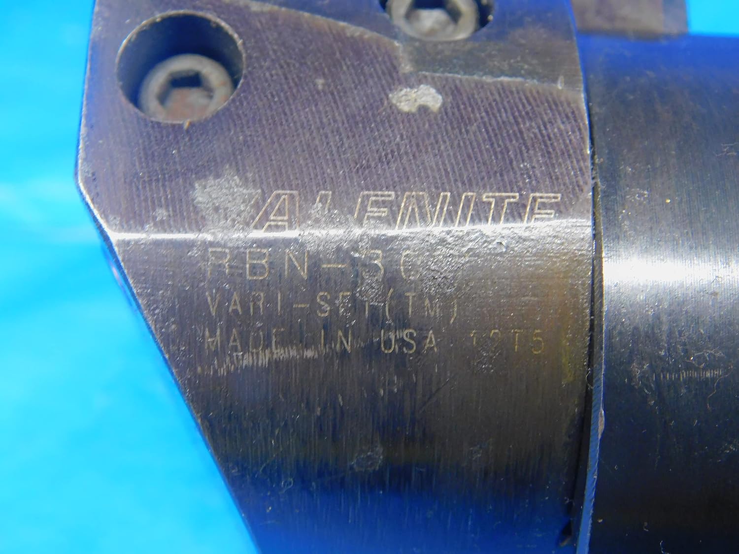 VALENITE BB-3 Adjustable Boring BAR 1 1/2 Shank 1.5 RBN-300 VARI-Set Head - AR7101AM2