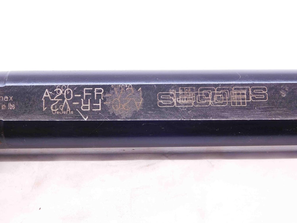 SECO 1 1/4 Shank Dia A20-FR-V21 10 1/2 OAL INDEXABLE Modular Boring BAR 1.25 - NS2848BU5