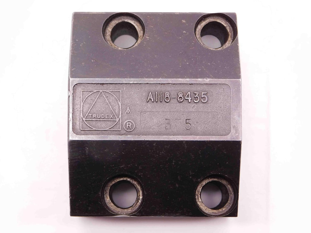 TRUDEX 1 1/2 I.D. Lathe Boring BAR Turret 45mm X 80mm Bolt Pattern A118-8435 - BR10125BW5