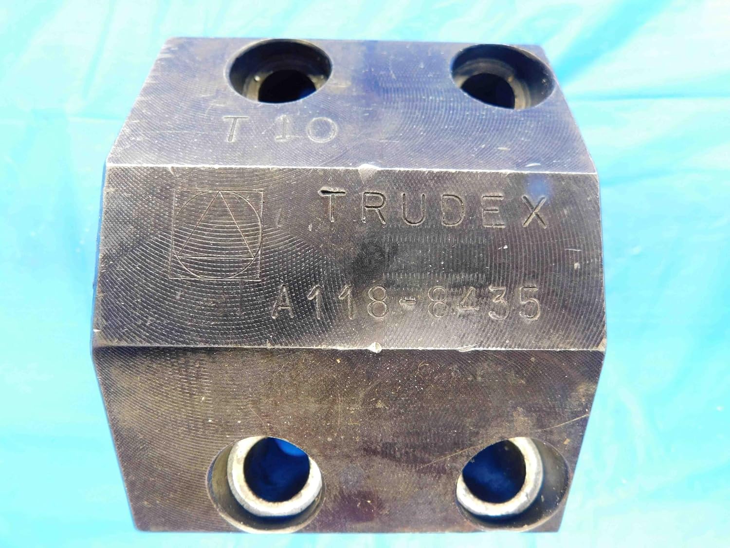 TRUDEX 1 1/2' I.D. Boring BAR Lathe Turret Tool Holder 80MM X 45MM Bolt Pattern - BT1925BS3
