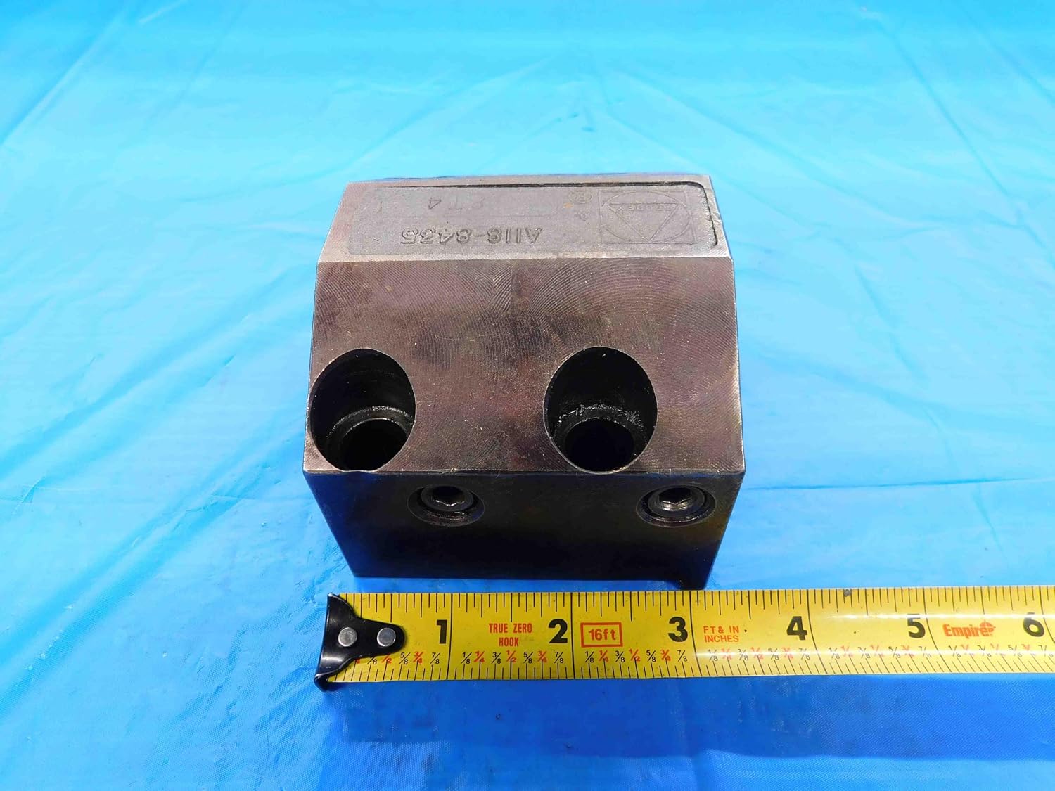TRUDEX 1 1/2' I.D. Boring BAR Turret Tool Holder Block 80MM X 45MM Bolt Pattern - BT1929BS3