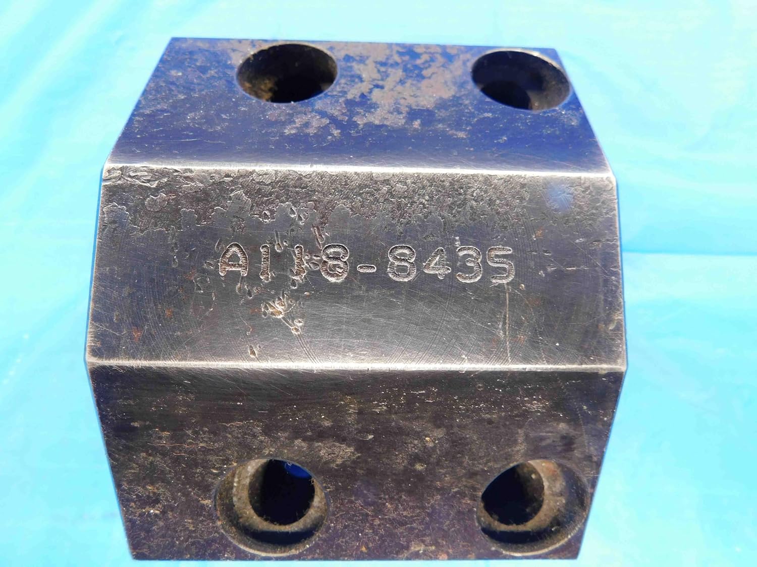 1 1/2' I.D. Boring BAR Lathe Turret Tool Holder Block 80MM X 45MM Bolt Pattern - BT1932BS3