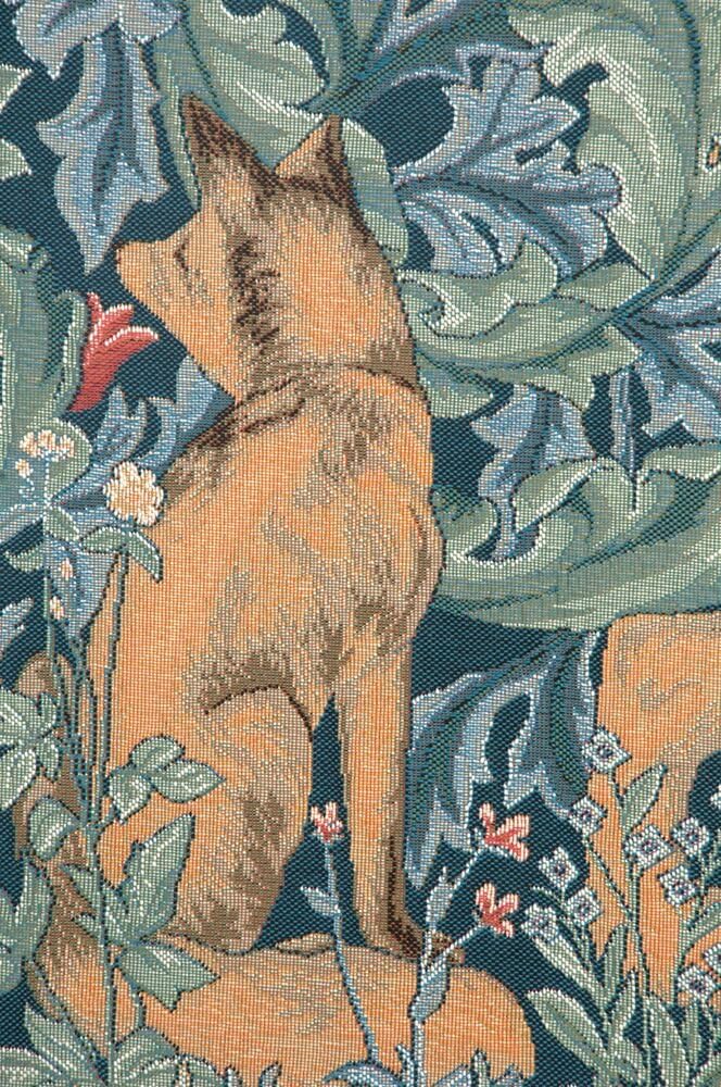 Charlotte Home Furnishings Inc French Boho Tapestry Wall Hanging 28 x 48 in, Lion Aesthetic Woven Wall Art decor for Living Room Home Decor, European Cotton Jacquard Woven
