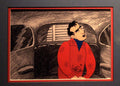 Marlon Brando Original Animation Cel from Electric Company Animated Spoof of 'On The Waterfront'