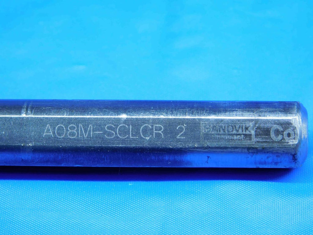 M & J Tooling LLC SANDVIK 1/2 Dia A08M-SCLCR 2 COOLANT INDEXABLE Boring BAR CCMT 060204 Inserts .5 - BR3902BH3