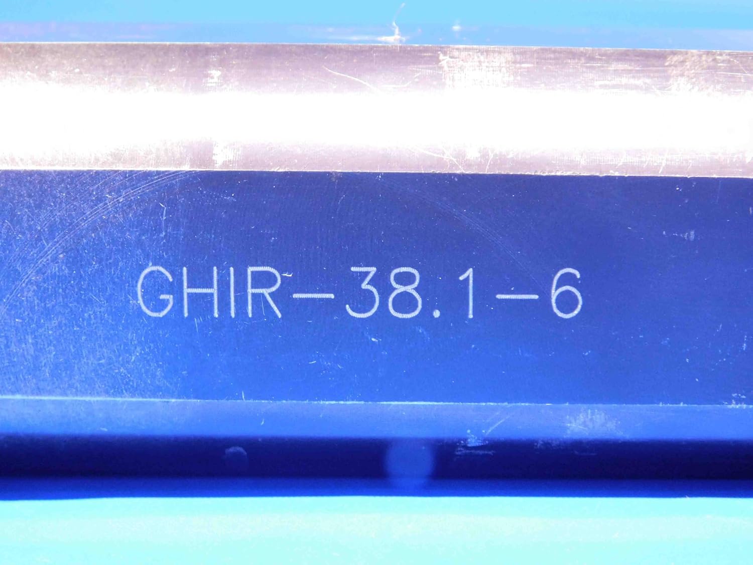 ISCAR 1 1/2 Shank Dia GHIR-38.1-6 5' OAL INDEXABLE Boring BAR 1.5 Grooving CNC - BR8213CE4
