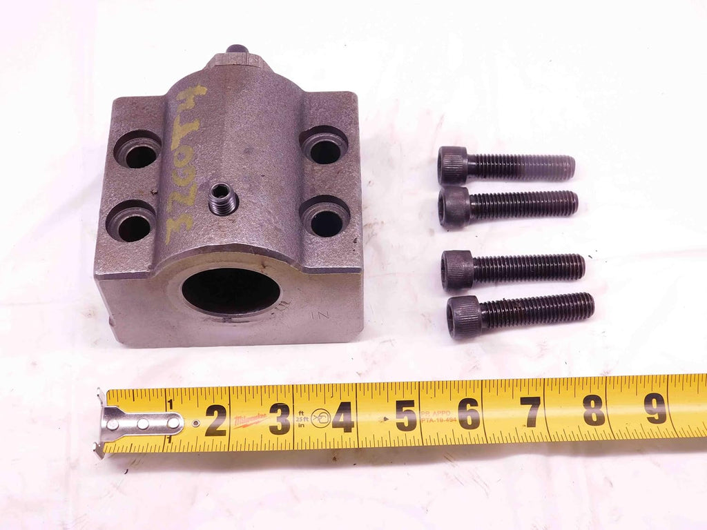 1 1/2 ID Boring BAR Lathe Turret Tool Holder Block 35mm X 75mm Bolt Hole Pattern - DM0793BY4
