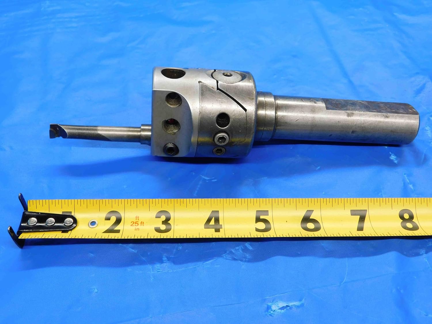 M & J Tooling LLC Criterion DBL 202 Finish Offset Adjustable Boring Head 1'' Holds 1/2 BAR - CB2437AY3