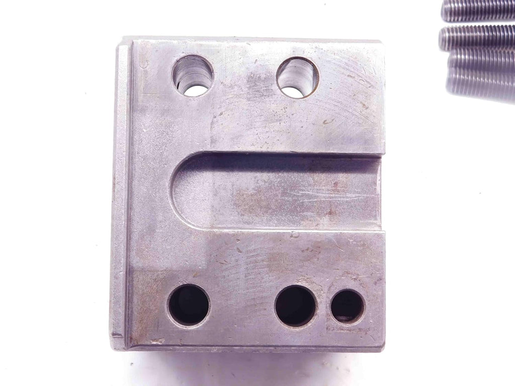 1 1/2 ID Boring BAR Lathe Turret Tool Holder Block 35mm X 75mm Bolt Hole Pattern - DM0810BY4