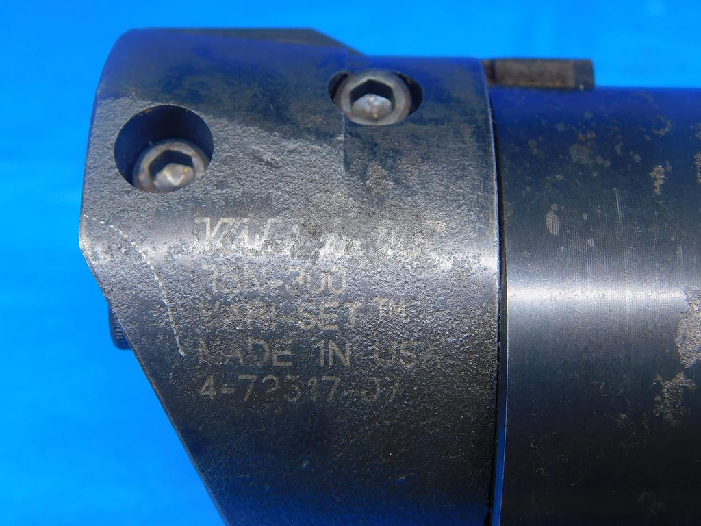 VALENITE BB-3 Adjustable Boring BAR 1 1/2 Shank 1.5 RBN-300 VARI-Set Head - AR7094AM2
