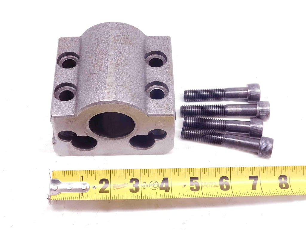 1 1/2 ID Boring BAR Lathe Turret Tool Holder Block 35mm X 75mm Bolt Hole Pattern - DM0810BY4