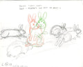 Watership Down 1978 Production Animation Cel Drawing with Linda Jones Enterprise Certificate of Authenticity 028-14