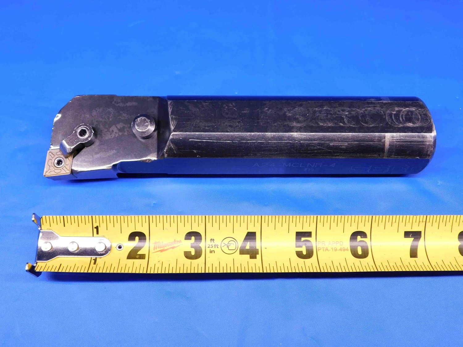 SECO 1 1/2 Shank Dia A24-MCLNR-4 7 1/8 OAL COOLANT Thru INDEXABLE Boring BAR 1.5 - BR7715CE4