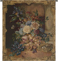 Charlotte Home Furnishings Italian Tapestry Wall Hanging 29x 26 in Fruit and Flowers Wall Art Floral Tapestry for Bedroom Aesthetic Living Room and Home Decor European Soft Cotton Jacquard Woven
