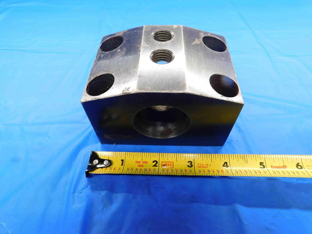 1 1/2' I.D. Boring BAR Lathe Bolt ON Tool Holder Block 81MM X 45MM Bolt Pattern - BT2352BR3