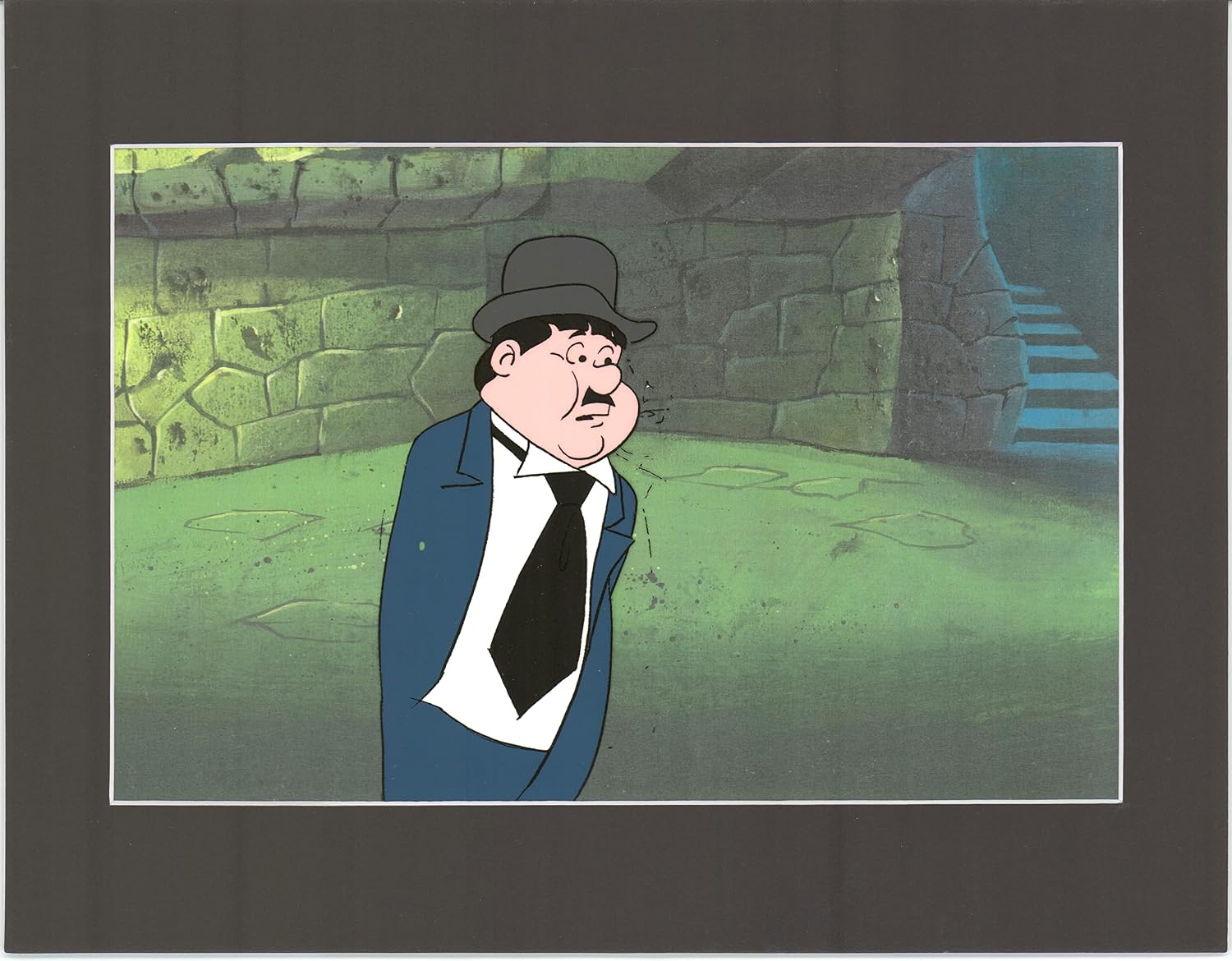 SCOOBY DOO 1972 Oliver Hardy Production Animation Cel from Hanna Barbera 266