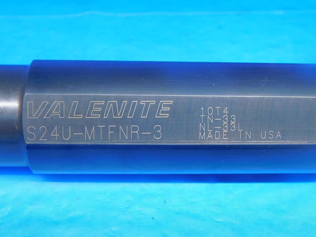 VALENITE 1 1/2 Dia S24U-MTFNR-3 Steel INDEXABLE Boring BAR TNMG Inserts 1.5 - AR7810LVK2