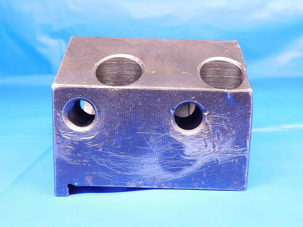 M & J Tooling LLC 1/2 I.D. Boring BAR Lathe Turret Tool Holder Block 45mm X 80mm Bolt Pattern - BR5342BA4