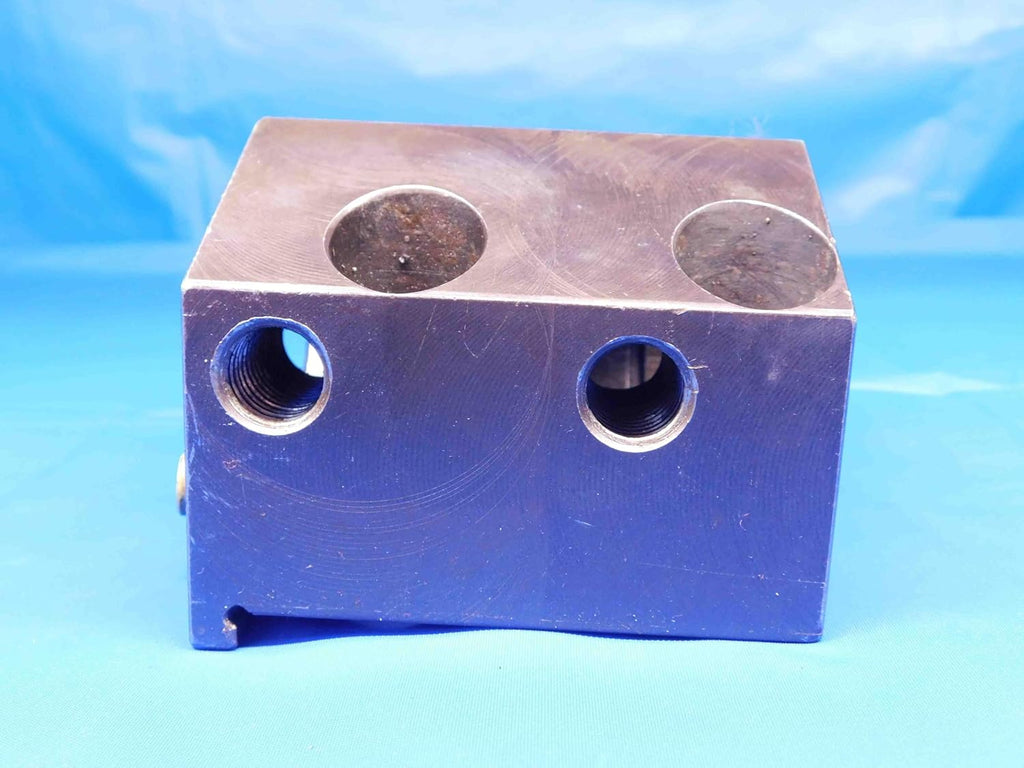 M & J Tooling LLC TRUDEX 1 1/2 ID Boring BAR Lathe Turret Tool Holder Block 45mmX80mm Bolt Pattern - BR5349BA4