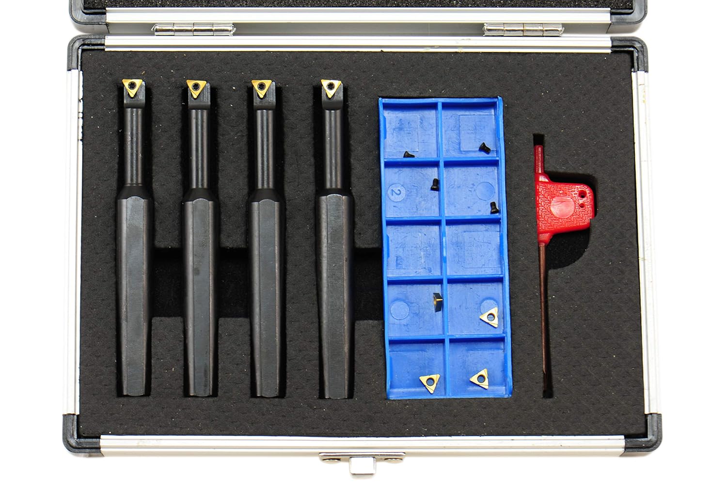 SHARS 1/2' Indexable Mini Boring Bar Set 4 pcs for TCMT Insert 404-1926 P]