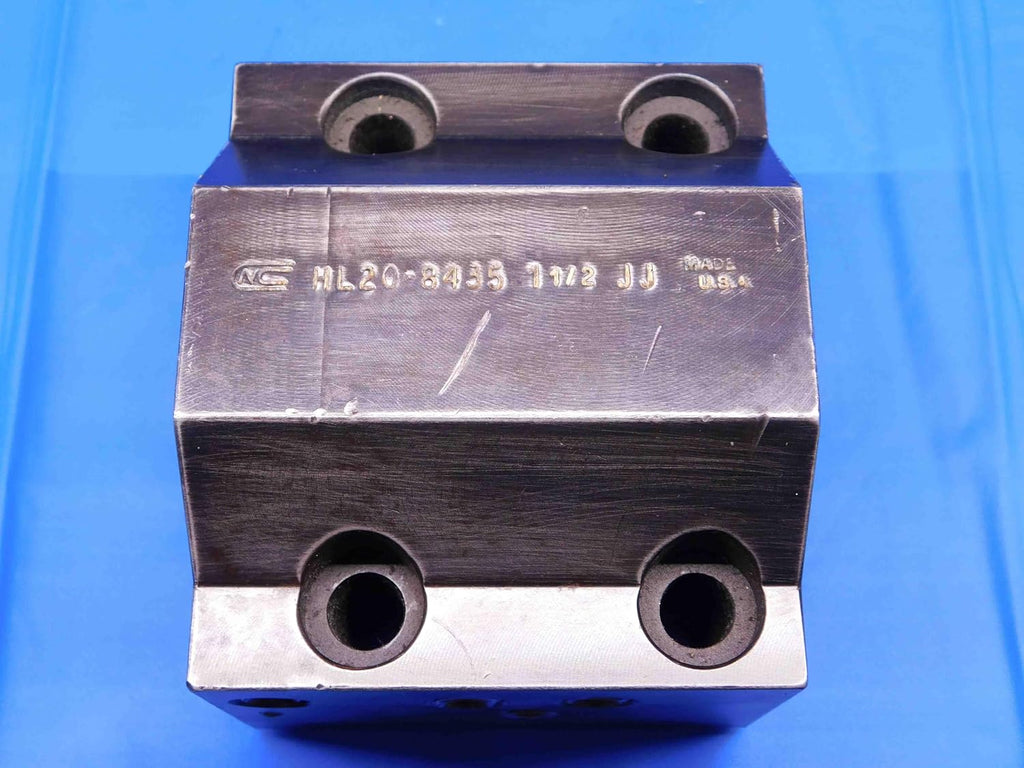 CNC 1 1/2 ID Boring BAR Lathe Turret Tool Holder Block 50mm X 80mm Bolt Pattern - BR5350BA4