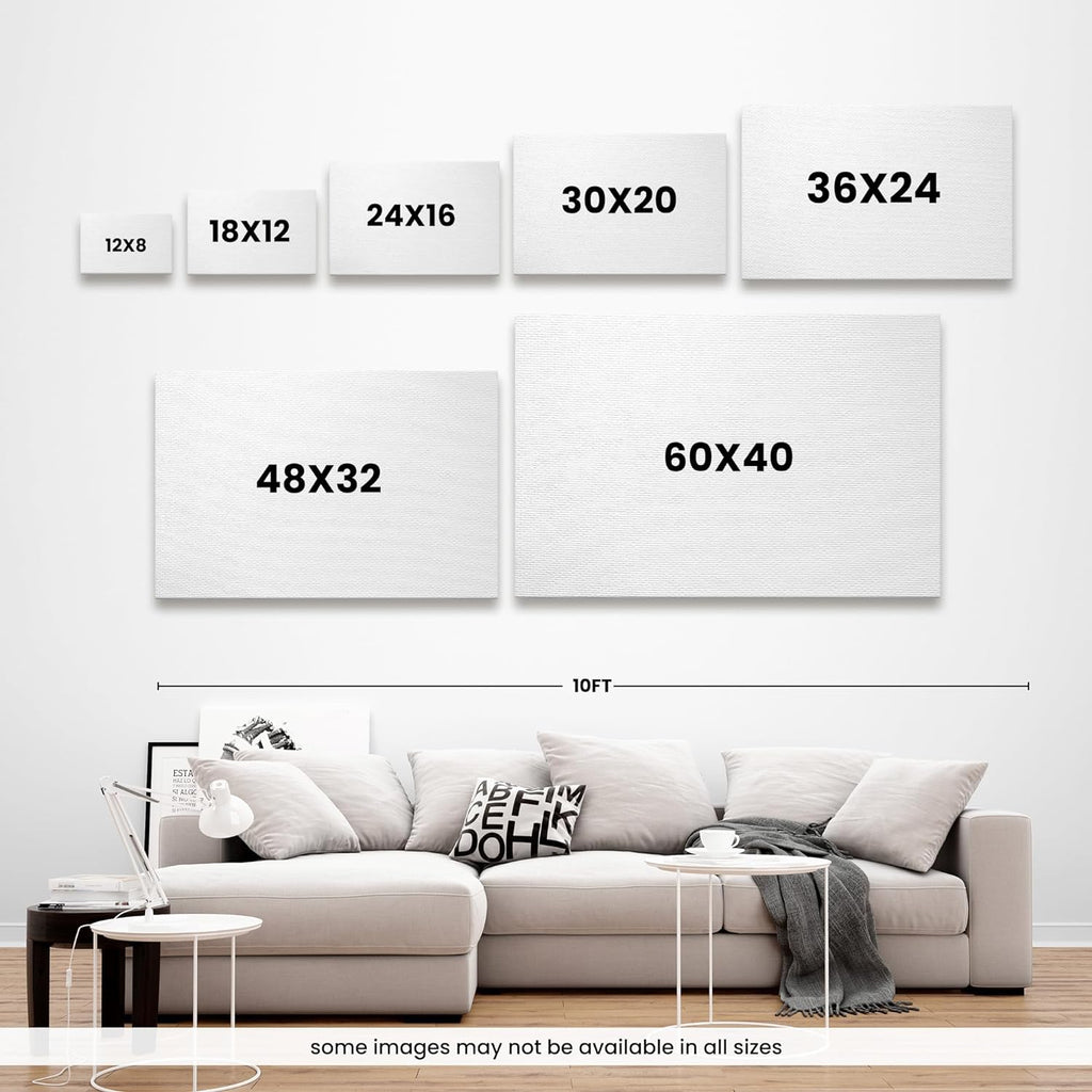 CANVAS ON DEMAND Transparent Beauty III Canvas Wall Art Print by Eva Watts, Contemporary, Abstract, Home Decor, Artwork, 48'x32' Modern Artwork, 48'x32'